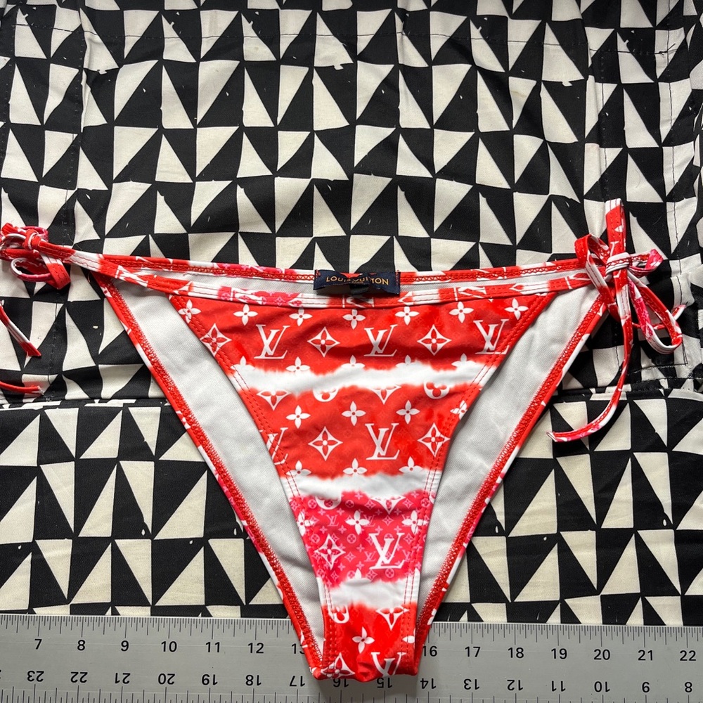 Inauthentic Louis Vuitton bikini bottoms